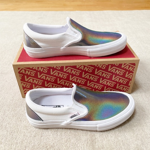 VANS Slip On Iridiscent Skate Shoes - Picture 4 of 10